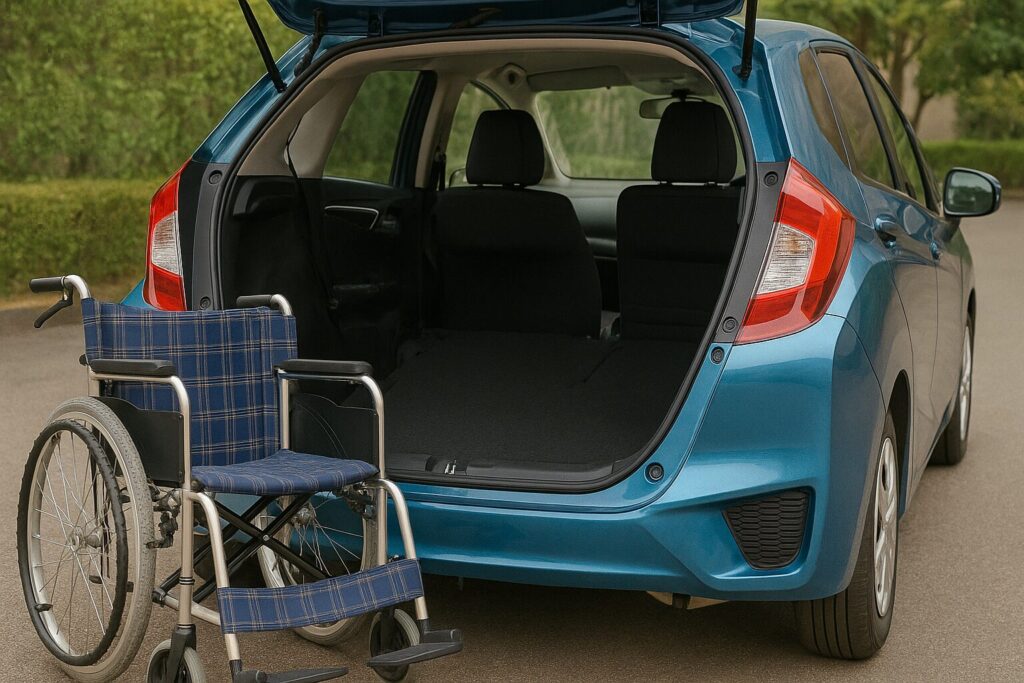 フィットで車椅子は何人乗りが可能?